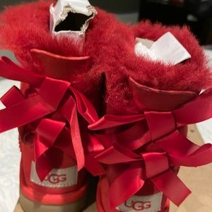 Toddler Ugg red boots for girls
